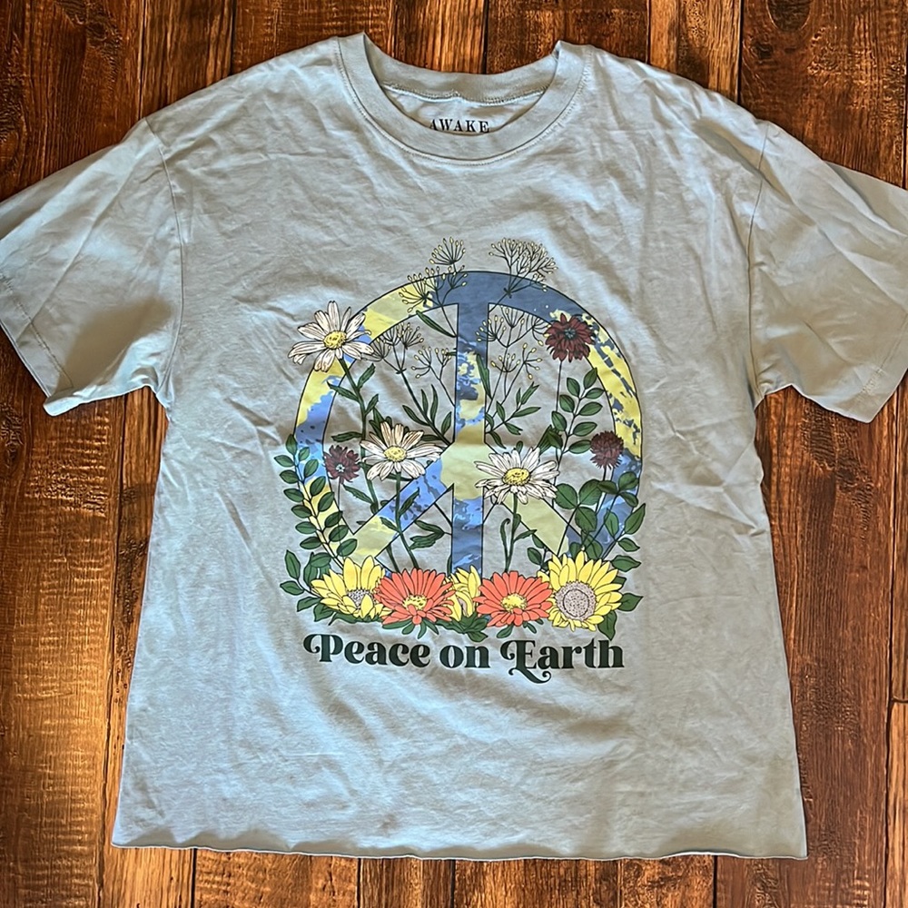 Awake “Peace on Earth” graphic tee